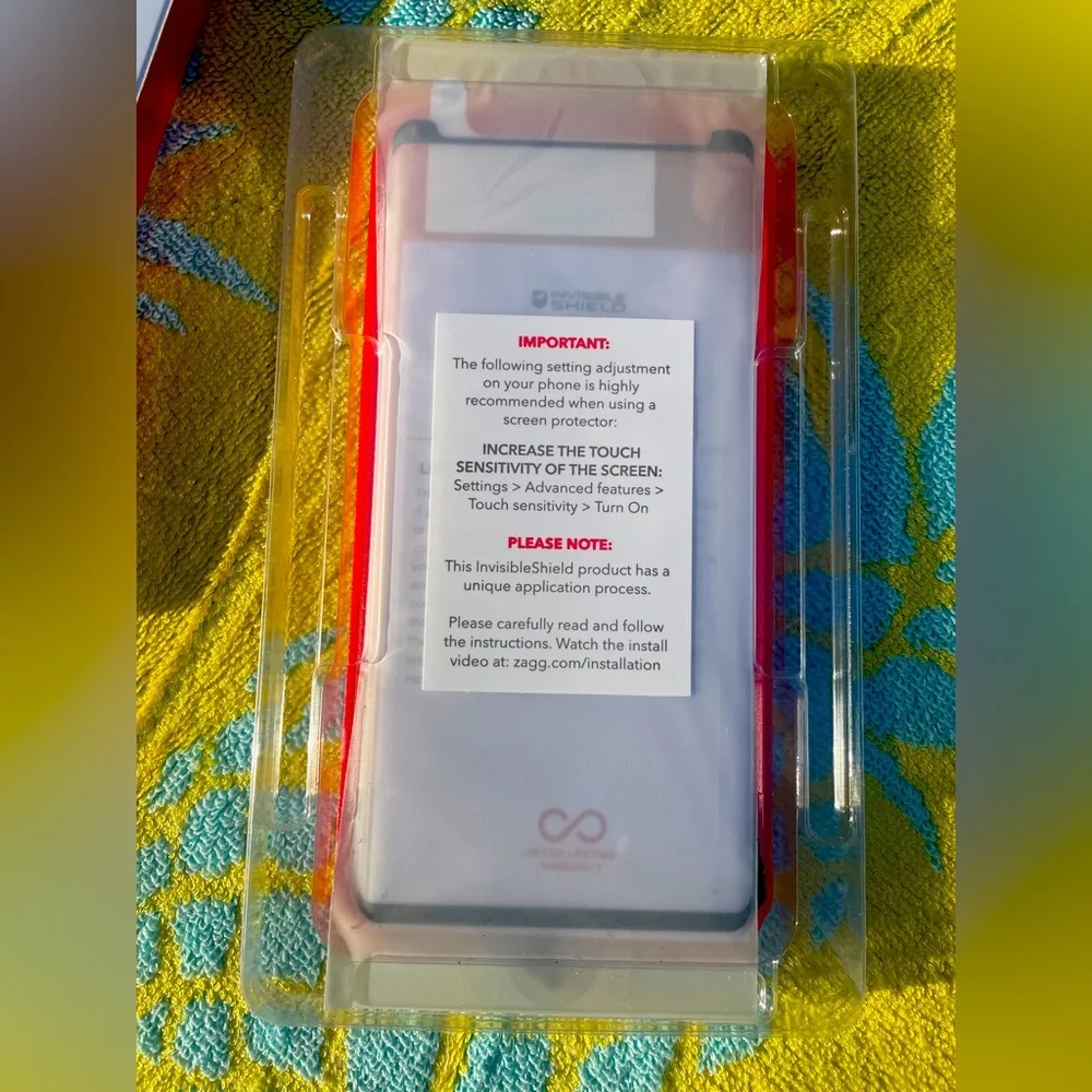 ZAGG InvisibleShield Glass Curve Elite for Samsung Galaxy Note9 - NIB - Lot of 4